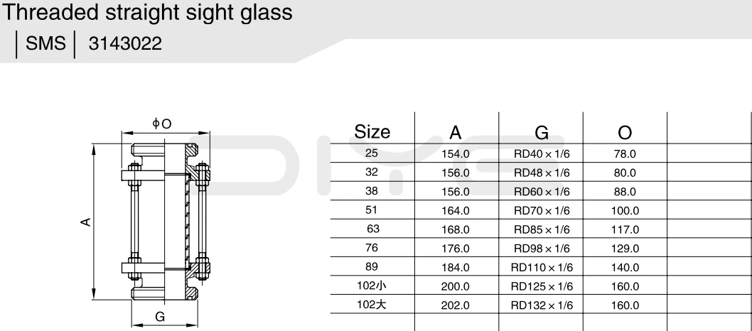 Stainless Steel Sanitary Sight Glasses