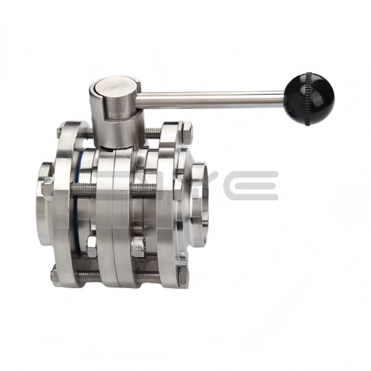 Sanitary 3-Piece Papilio Valve